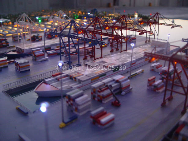 上海工業沙盤模型