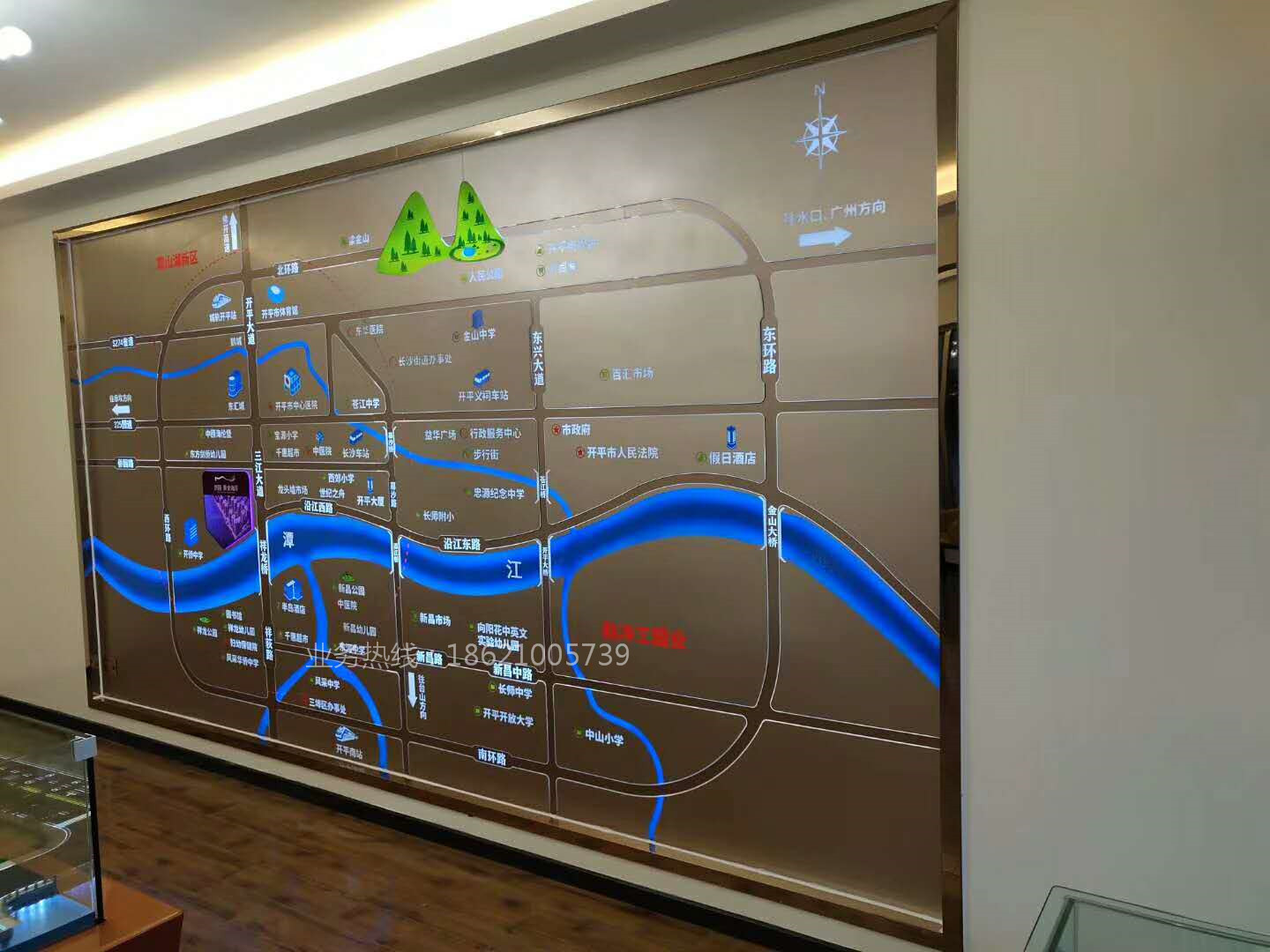 上海數字科技模型